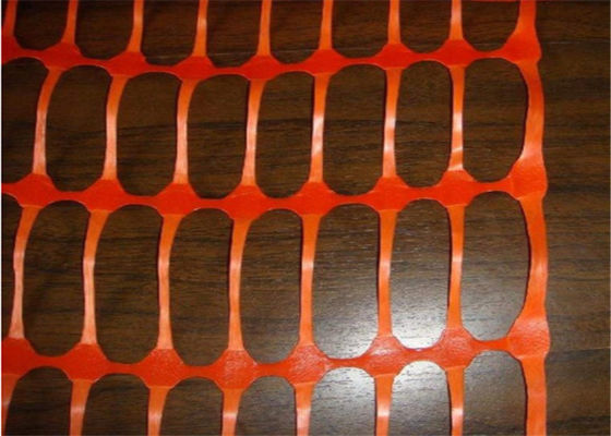 65 X 35 میلی متر ایمنی نارنجی مش 50 میلی متر مشبک توری پلاستیکی برای نرده های ساختمان